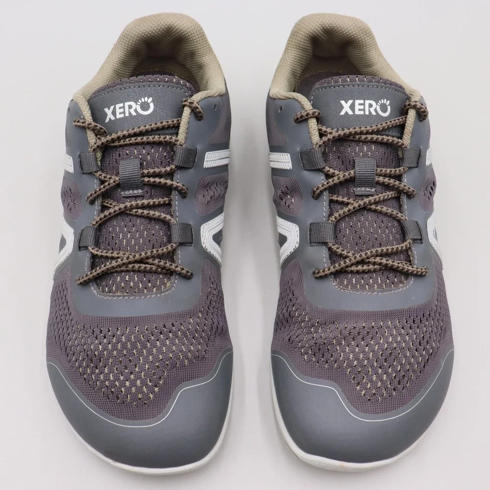 Xero Shoes HFS Mens Size 9.5 US Steel Gray Minimalist Running Shoes Barefoot